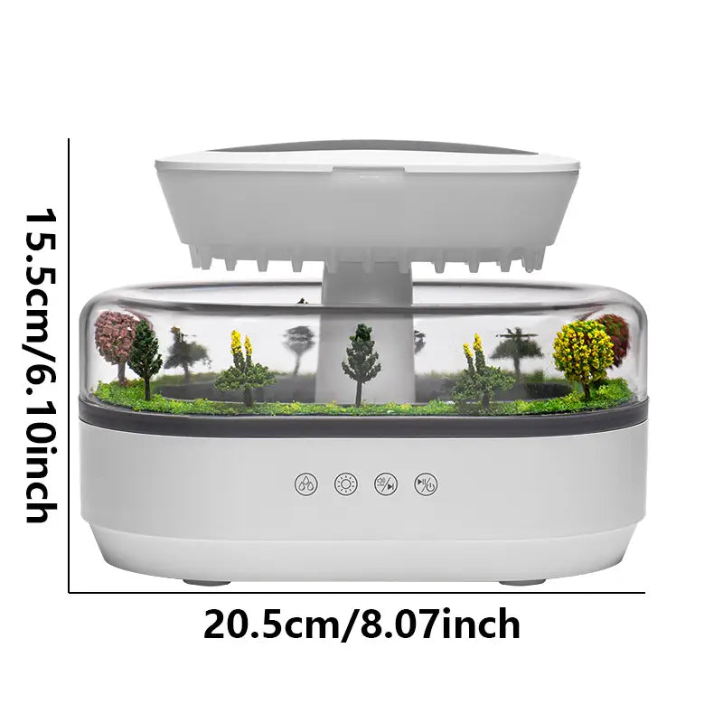 Minigo Luxury Fragrance Aroma Essencial Oil Diffuser Machine Scent Diffuser Raindrop Mist Humidifier