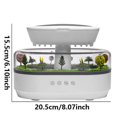 Minigo Luxury Fragrance Aroma Essencial Oil Diffuser Machine Scent Diffuser Raindrop Mist Humidifier